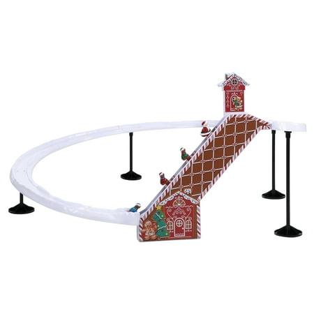 Mr. Christmas 47 in. Animated & Musical Gingerbread Ski Slope