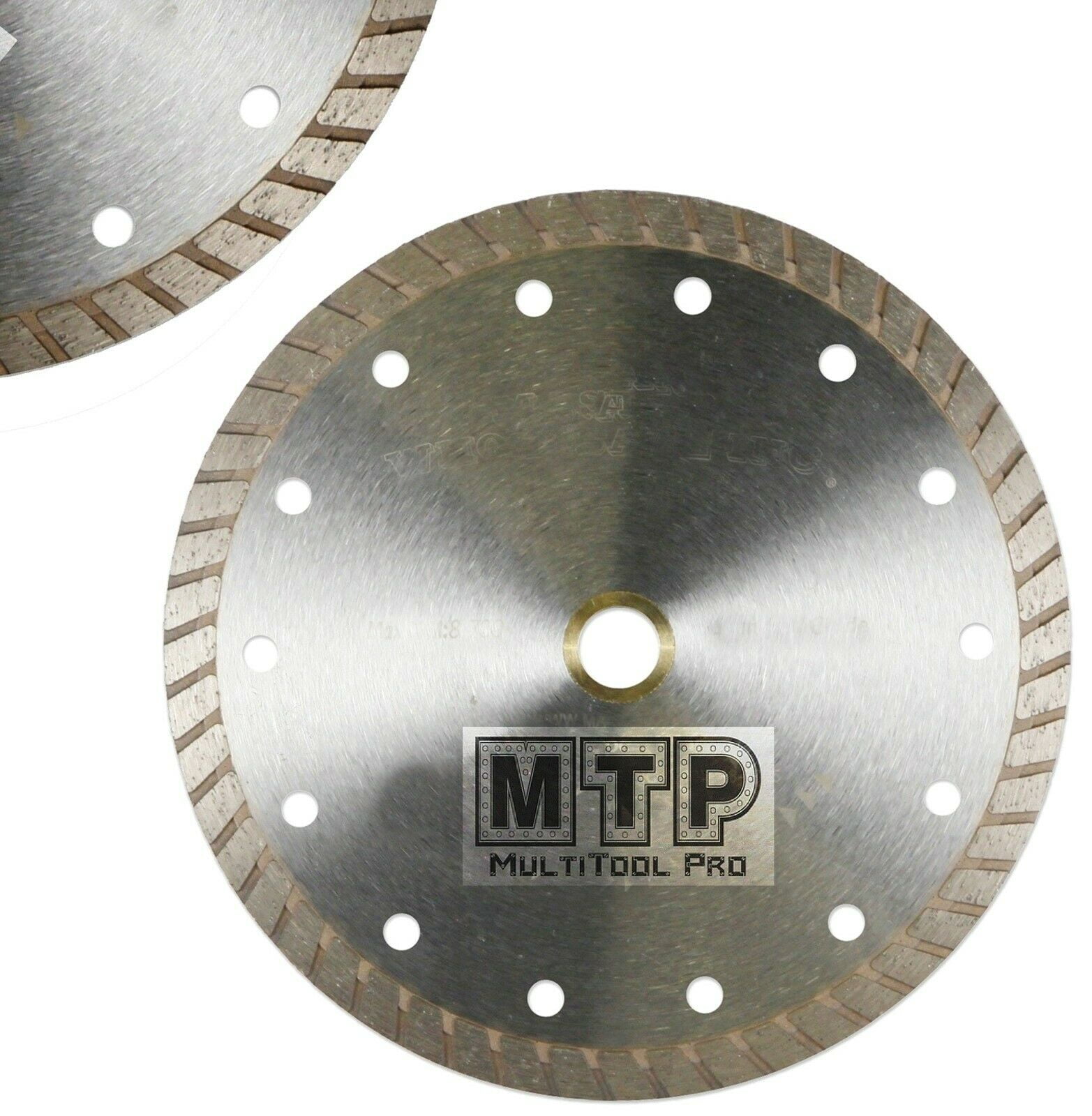 7-inch Dry or Wet Turbo Saw Blade with 5/8-inch Arbor for Masonry 