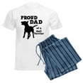 thumbnail image 6 of CafePress - BULL TERRIER DAD Men's Light Pajamas - Men's Light Loose Fit Cotton Pajama Set, 6 of 7
