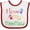 White and Red, variant on Inktastic I Love My Meemaw Girls Baby Bib