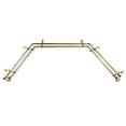 thumbnail image 4 of Joachim 13/16" Double Bay Window curtain rod Adjustable 20"-36", 38"-72" - Antique Brass,(ABay-82-4D), 4 of 4