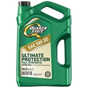 Quaker State Ultimate Protection Full Synthetic 5W-30 Motor Oil, 5 Quart