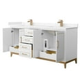 thumbnail image 5 of Wyndham Collection WCH515172DWBWCUNSMXX Marlena 72" Free Standing Double Basin Vanity Set, 5 of 7