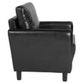 thumbnail image 4 of Flash Furniture Candler Park Upholstered Chair in Black LeatherSoft, 4 of 5