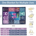 thumbnail image 2 of 20th Birthday Gifts for Girls Throw Blanket 50"x60" 20 Year Old Girl Birthday Gift Soft Blanket for Couch Bed 20th Birthday Decorations for Girls Best Teenage Girl Gifts for 20 Year Old Girls, 2 of 6