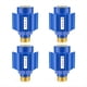 thumbnail image 1 of 4 Piezas [Dientes de Cobre Engrosados] Calentador de Agua Eléctrico de Pared Anti-Eléctrico Accesorios de Calentador de Agua Doméstico Azul, 1 of 6