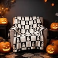 thumbnail image 5 of Halloween Decoration Outdoor Under $5.00!Halloween Printed Fleece Blanket Soft Throw Blanket Warm Cozy Decorative Nap Blanket All Season Flannel Blanket For Sofa Couch Bedroom Office And Halloween, 5 of 9