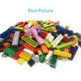 thumbnail image 3 of 200pcs Thick 2x4 DIY Building Blocks Figures Bricks Educational Creative Compatible With 3001 Plastic Toys for Children Choice Pink 200pcs, 3 of 4