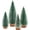 no light, variant on Small Christmas Tree with Lights, Mini Christmas Tree Table Top Decorations, Desktop Miniature Pine Tree Xmas Holiday Decor, 4Pcs with Light