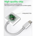 thumbnail image 5 of Lightning Headphone Jack Adapter (2 Pack)for Apple MFi Certified Dual lighting Double Port Earphone Charger Adaptor for iPhone 14 13 12 for iPad Charging AUX Audio Cable Splitter Car Dongle Connector, 5 of 7