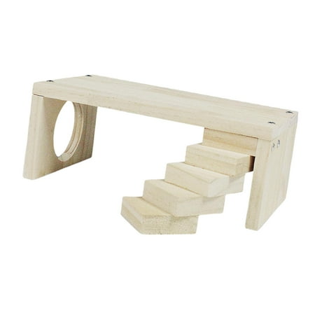 Safe GuineaPig Nest Climbing Ladder Hamster Toy Living Villa Small Animal House