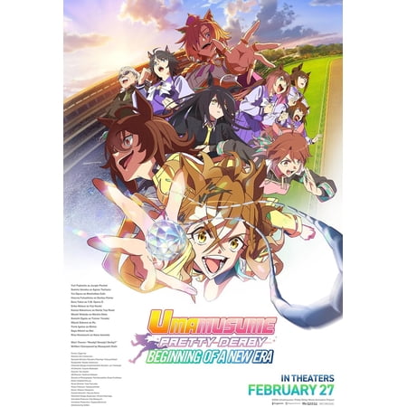 Uma Musume Pretty Derby - Beginning of a New Era 2026 Movie Posters Unframed Size 24''x36'' GooGate