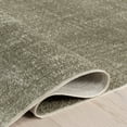 thumbnail image 5 of nuLOOM Argelia Solid Machine Washable Area Rug, 4' x 6', Argelia Sage Green, 5 of 10