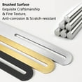 thumbnail image 4 of BE-TOOL 5PCS L-Shaped Right Angle Metal Bracket Plate Stainless Steels Fixing & Mounting Plate Longer Mounting Holes Design, 4 of 8