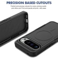 thumbnail image 5 of [PST] Google Pixel 10 / Pixel 10 Pro Case, Étui de Recharge Sans Fil Magnétique à Double Couche (Compatible MagSafe), 5 of 5