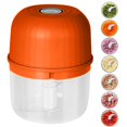 thumbnail image 1 of Xihbxyly Molinillo de Ajo Eléctrico, Recargable Por Usb, Cuchillas de Acero Inoxidable para Picar con Eficiencia, Vaso Engrosado Fácil de Limpiar, Ideal para Cocinar En La Cocina, Un Deleite para Los, 1 of 7