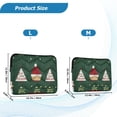 thumbnail image 4 of FORMRS 15-15.6 inch Laptop Sleeve Case Soft Carrying Quilted Computer Bag Cover, Christmas Santa Hats, 4 of 7