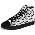 thumbnail image 5 of Aidianart Mens Bat High Top Shoes High Top Canvas Sneakers Size 10, 5 of 5