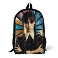 thumbnail image 1 of Wednesday Backpacks Basic Shoulder Daypack Bookbag Satchel Knapsack Rucksack-XTYD1837, 1 of 2