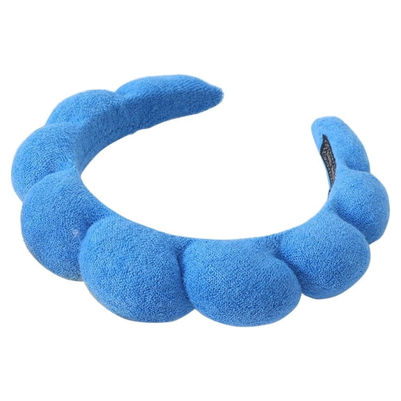 LEHOZIHEQ Headbands for Washing, Face Makeup Skin Care Headband, Women Bubble Facial Beauty Headbands Puffy Shower Towel Band Hair Headband
