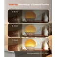 thumbnail image 4 of Despertador Sunrise, máquina de sonido Dreamegg Sunrise 1, color blanco, 4 of 7