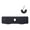 Black, variant on Universal Flexible Rubber Sink Splash Guard with Central Drain Hole for Kitchen and Bathroom Sinks Easy Installation and Cleaning