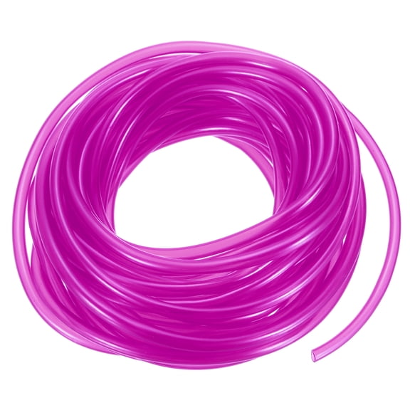 Solid Rubber Cord Tubing, 3mm OD x 16ft L Purple Rubber Tube for DIY Craft Beading