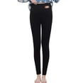 thumbnail image 3 of Winter Leggings Women Velvet Fleece Lined Slim High Waist Skinny Women Legging Thermal Pants Warm Legging, 3 of 8