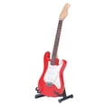 thumbnail image 2 of Guitarra Eléctrica en Miniatura 1: 4 Guitarra Eléctrica en Miniatura de Tilo Mini Modelo de Guitarra Eléctrica Modelo de Instrumento Musical en Miniatura ANGGREK Otros, 2 of 8