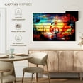 thumbnail image 5 of Elephant Stock Abstract Music Grunge Wall Art - Horizontal Canvas Wall Art - Living Room Wall Decor - Music Canvas - Black And Beige Decor - 12" x 8", 5 of 8
