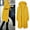 Yellow jacket for women, variant on Usmixi 2023 Winter Womens Sweatshirt Coat Womens Long Hooded Overcoat Fashion Open Front Zip up Drawstring Hoodies Sweatshirt Coat Long Sleeve Loose Ladies Trench Jacket with Pocket Up to 65% off