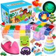 thumbnail image 1 of Kit Meland Fuse Beads, 24 000 unidades, 24 colores, 5 mm, con miniplancha, 1 of 7
