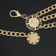 thumbnail image 2 of Cinturón con cadena de cintura WHIPPY de múltiples capas de metal dorado para mujer, 2 of 7