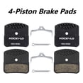 thumbnail image 1 of Bicycle Replacement Four Piston Resin Cooling Disc Brake Pads H03A, 1 of 8
