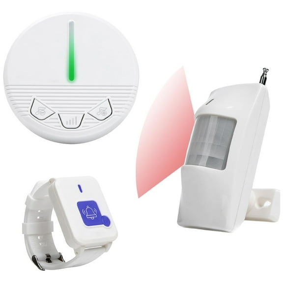 Emergency Call Button for Seniors – Wireless Caregiver Pager System, Long Range, Waterproof, Wearable (Ideal for Elderly Parents & Patients)