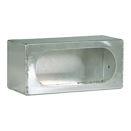 Buyers Products LB383ALSM Single Oval Light Box, Smooth Aluminum