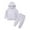 Light Gray, variant on Zshosam Boys Outfits Boy's 2 Piece Outfits Long Sleeve Hooded Pullover Colorblock Tops and Sweat Pants Fall Winter Set Size 7T 8T,(Light Gray 7-8 Years)