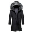 thumbnail image 6 of Winter Male Down Jacket With Large Collar Mid Length Hooded Windproof And Warm Male Jacket, 6 of 6