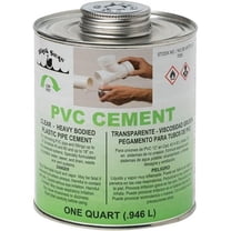 PVC Cement Clear Heavy Bodied - 32 oz