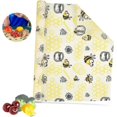 thumbnail image 1 of Beeswax Food Wrap Roll (100x33cm) Reusable Beeswax Wrap And Eco-friendly Bees Wrap Compatible With Wiches Style 2, 1 of 5