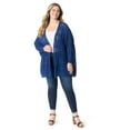 thumbnail image 5 of Jessica Simpson Women's and Women's Plus Kayla Long Cardigan, Sizes S/M-3X/4X, 5 of 5