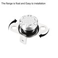 thumbnail image 5 of Interruptor de control de temperatura Uxcell Termostato 75掳C 10A N.O 5 Paquete, 5 of 5