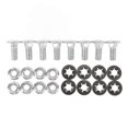 thumbnail image 1 of Jeep TJ LJ 1997 2006 Gas Tank Skid Plate Screws Metal Kit Friction Reduction Enhanced Safety, 1 of 5