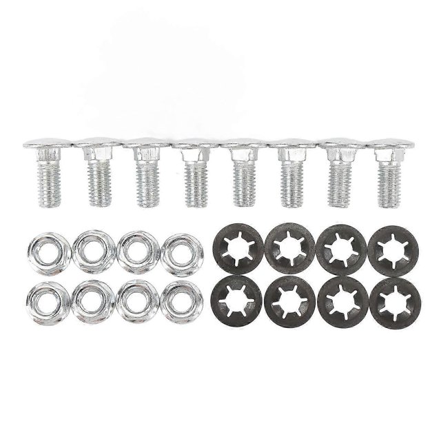 Jeep TJ LJ 1997 2006 Gas Tank Skid Plate Screws Metal Kit Friction Reduction Enhanced Safety