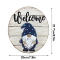 thumbnail image 4 of Utoimkio DIY Gnome Door Hanger Wall Decor Seasonal Welcome Sign with Interchangeable Holiday Pieces, 4 of 6