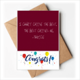 thumbnail image 1 of Qoutes Healing Sentences Best Choose Me Wedding Cards Congratulations Greeting Envelopes, 1 of 3