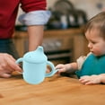 thumbnail image 3 of Amvlyk Infant Silicone Learning Drink Cup Snack Cup With Straw Infant Avoid Falls Training Cup, 3 of 5