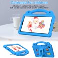 thumbnail image 2 of TECH CIRCLE for Samsung Galaxy Tab A9 8.7" Case 2023, EVA Shockproof Protective Tablet Cover with Handle Stand Pencil Holder DIY Accessories for Kids for Samsung Galaxy Tab A9 8.7 Inch 2023,Blue, 2 of 8