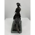 thumbnail image 4 of “COWBOY” American Bronze Handmade Sculpture by Frederic Remington medium size 12.5"H x 14"L x 6.5"W, 4 of 6