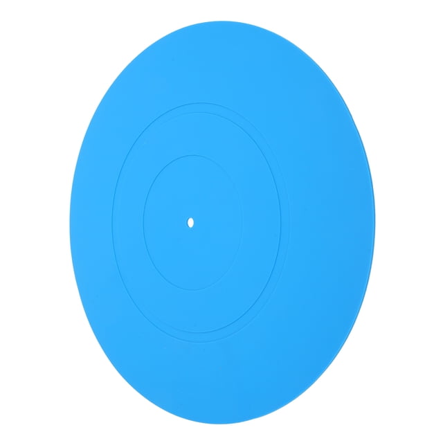 Turntable Platter Mat Rubber, Turntable Slipmat, for LP Record Player Mat for Rega, for Fluance, for Music Hall, Reduce Noise and Tighter Bass Quality, 12 Inch